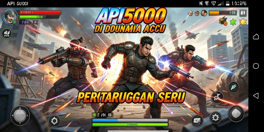 Tampilan gameplay seru dari API5000 yang penuh aksi.