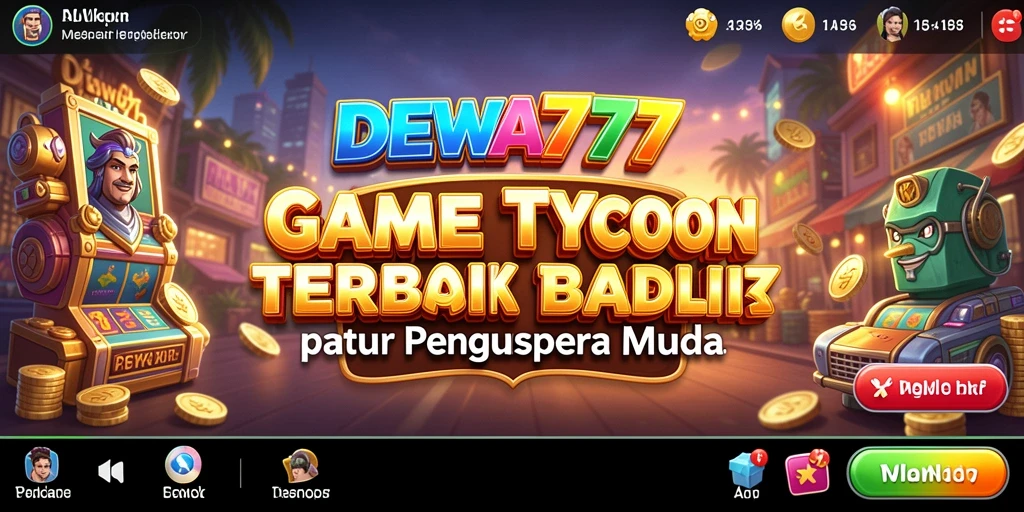 Tampilan screenshot DEWA777 menunjukkan pengalaman bermain Tycoon yang menyenangkan.