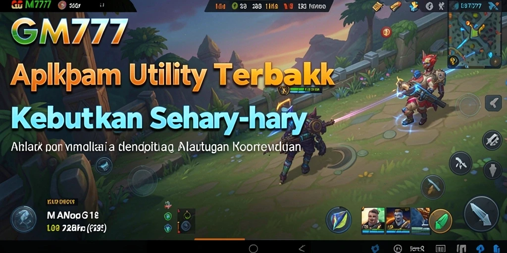 Screenshot GM777 menunjukkan tampilan antarmuka yang sederhana dan efisien.
