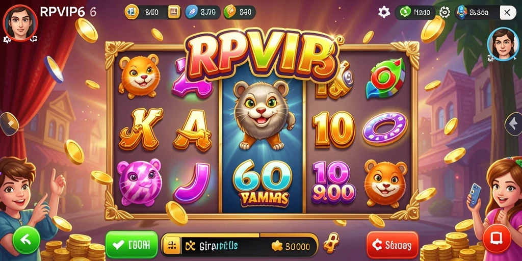 Tampilan gameplay RPVIP6 yang menarik dan menghibur.