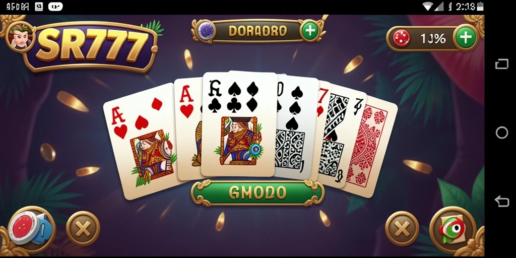 Tampilan gameplay Domino yang seru dan interaktif di SR777.