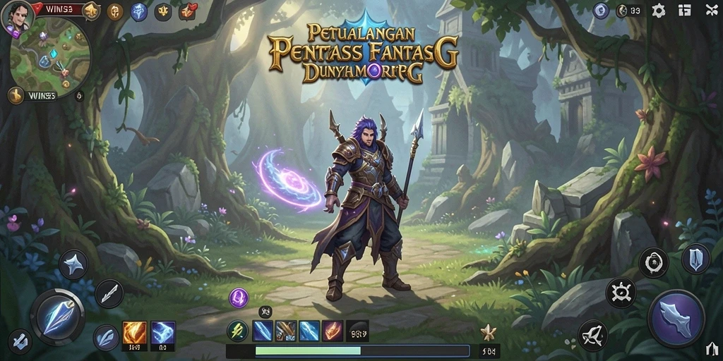 Screenshot gameplay WIN33 dengan aksi penuh petualangan.